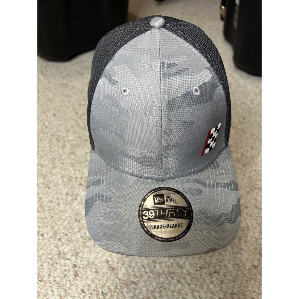 New Era 39THIRTY Advance‎ Professional Gray Camo Fitted Hat Cap L/XL